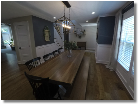 Belinder expansion - dining area looking s - after